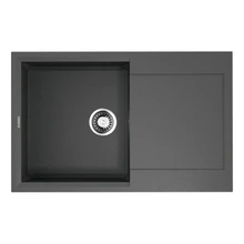 Мойка для кухни Omoikiri Sakaime 78-PL Tetogranit(Платина)(Устойчивая к царапинам, термостойкая, перелив