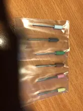 Brocas de silicona para uñas, juego de brocas rotativas eléctricas, limas para pulidor de manicura y pedicura, accesorios para máquina, herramientas, 6 uds.