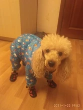 Boots Pet-Shoes Dog Large Waterproof Anti-Skid Small Winter Golden Warm Big 8-Sizes Wear-Resistant