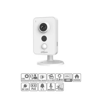 

IP camera 1.3M DN IR10m 2.8mm PIR Audio SD E/S PoE go 15 meters dahua