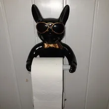 Spool-Device Paper-Holder Reel Hand-Tissue-Box Toilet Household Tray Resin Hygiene Dog-Style