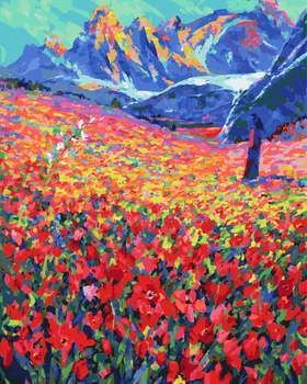 

Loneliness, 40*50 cm painting coloring by numbers on canvas Snow White 895-ab