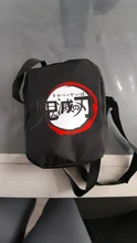 Demon Slayer-bandolera pequeña para chicas, bolso cruzado de Anime Kimetsu No Yaiba, Nezuko, Tanjirou