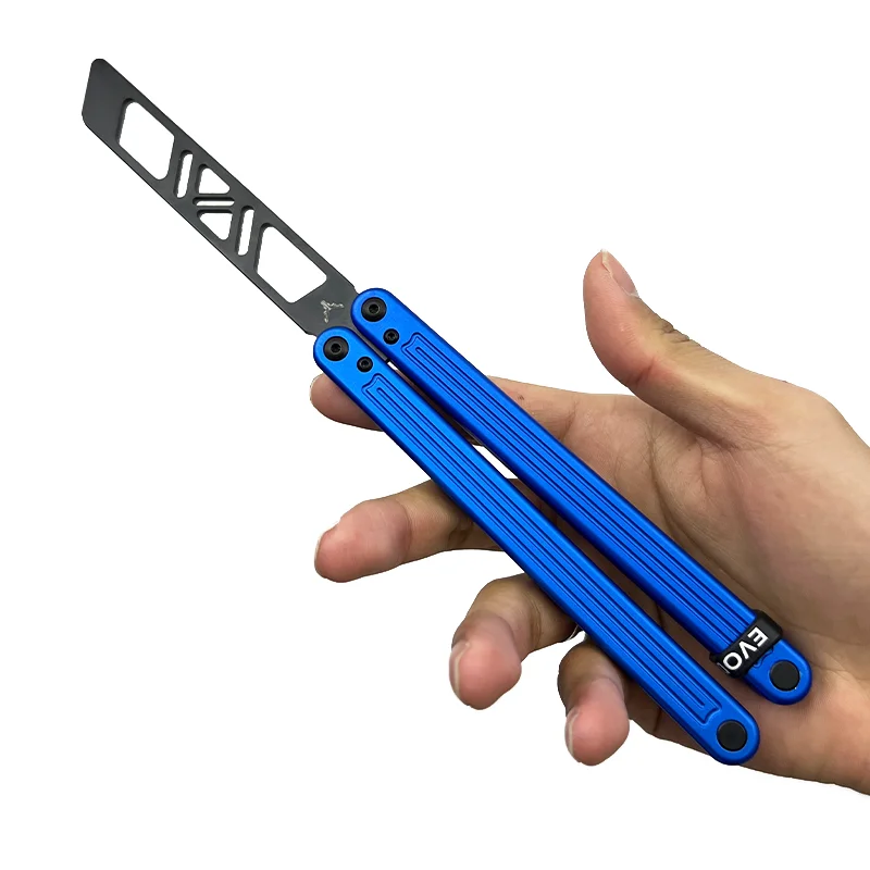 Butterfly Knife Training Flipper Balisong Trainer Comb Glidr Arctic