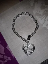 Pulsera hueca de corazón para mujer, brazalete de marca de Color plata, regalo de San Valentín a la moda, joyería al por mayor, nuevo