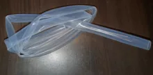 Tubo de silicona de grado alimenticio, manguera de goma Flexible transparente de 2 a 21mm, resistente al calor, para agua potable, 1 metro