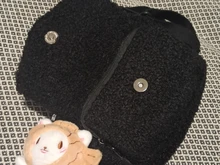 Bandolera de lona con estampado de dibujos animados para mujer, bolso de hombro tipo sobre