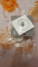Curtain Switch-Socket Back-Wallpad White-Button French Free-Combination Round Reset DIY