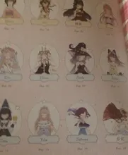 El reino de las niñas Anime Avatar dibujado a mano libro de colorear dibujos animados Loli acuarela pintura libro de técnicas
