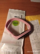 Pulsera de nailon trenzado para xiaomi Mi band 5, pulsera de nailon para xiaomi Mi band 4, 3 y 6