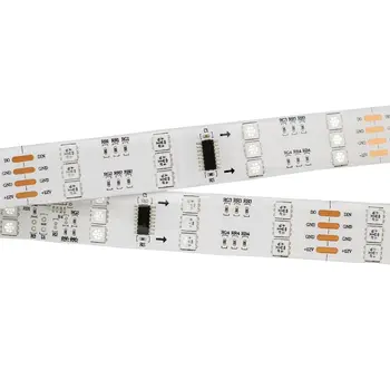 

LED strip SPI-5000SE 12V RGB 5060 480 LED X3 5 m 1812 Arlight 024149