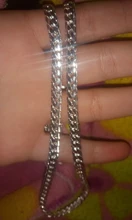 DOTEFFIL-collar de plata de ley 925 para mujer y hombre, cadena de 6mm con laterales completos de 18/20/24 pulgadas, joyería de compromiso de boda a la moda