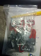 10 Uds. Abrazadera de pestillo de palanca 4001 100Kg 220Lbs capacidad de sujeción tipo Horizontal para herramienta de mano para soldadura, jigging, reparación