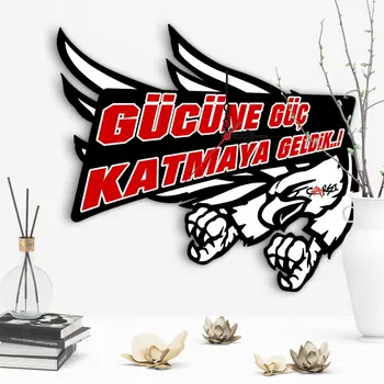 

Decorative Black White Design Wooden Wall Clock-2