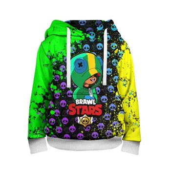 

Children's sweatshirt 3D Brawl Stars Leon