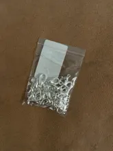 Conectores de gancho con cierre de langosta, 7 colores, 30 Uds., anillos de salto de círculo abierto, DIY, collar, pulsera, accesorios para hacer joyas, 100 Uds.