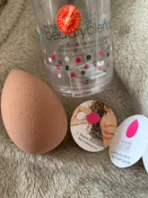 Esponja de maquillaje cosmético, corrector en polvo, juego de licuadora, esponja de base de maquillaje en húmedo, herramienta cosmética más grande, esponja de maquillaje