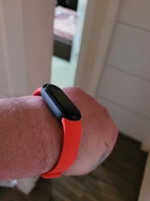 Xiaomi-Pulsera Mi Band 5 de silicona, correa amarilla 100% original, muñeca, repuesto