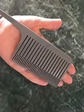VOGVIGO-peines de diente ancho grandes con mango de gancho, peine para reducir la pérdida de pelo, herramientas de peinado para salón de peluquería profesional