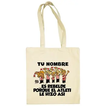 

Cloth bag I'm rebel Mattress Atletico Madrid customizable with name