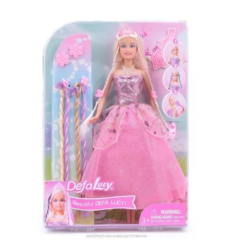

Doll DEFA Lucy, in the set with accessories, plastic, 29 cm