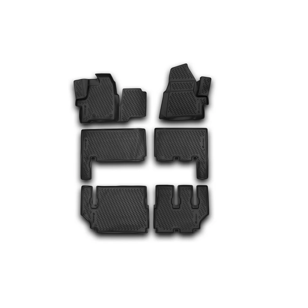 3D Matten In De Interieur Voor Ford Tourneo Custom 01/2013, 9 Zetels. CARFRD00029k 3D Matten In De Interieur Voor Ford Tourneo Custom 01/2013, 9 Zetels. CARFRD00029k