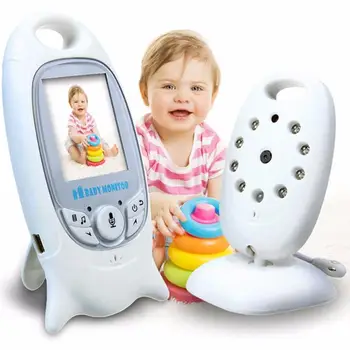 Cámara inalámbrica wifi electrónica niñera con visión nocturna pequeña cámara para bebé monitor cámara video walkie talkie cama bebe