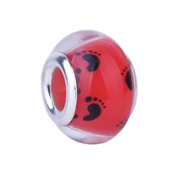 

ANGEMIEL Red Foot Murano Murano Charm