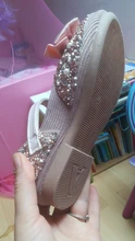 Zapatos de cuero con lazo de diamantes de imitación para niñas, zapatillas de baile de fiesta, zapatos planos de rendimiento para bebés y estudiantes, D785