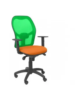 

CHAIR WITH BACKREST MESH GREEN FABRIC BALI ORANGE