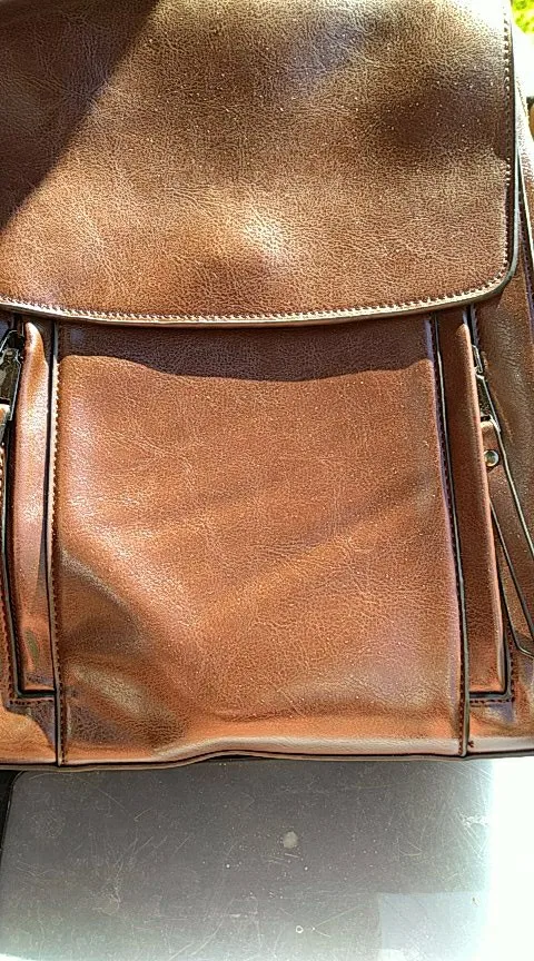 Retro Mini Leather Backpack photo review