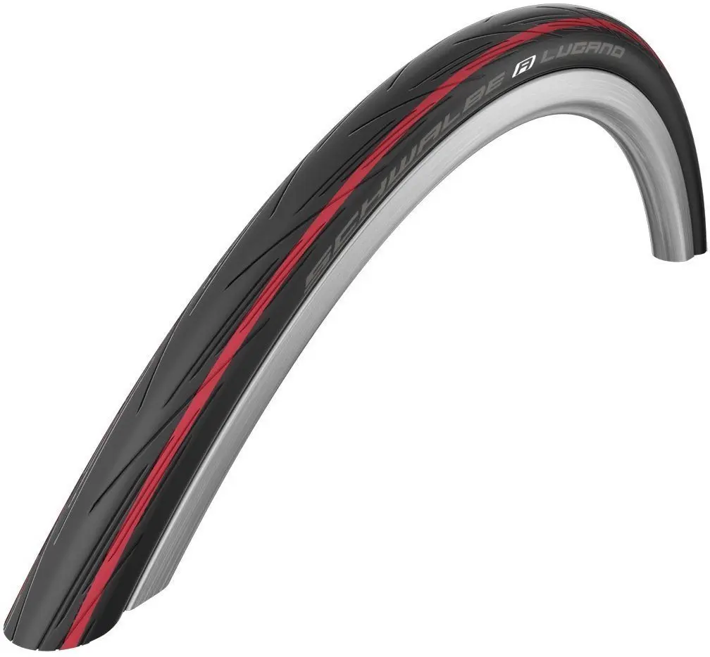 Покрышка Schwalbe 700x25 (25 622) LUGANO 2 чёр./крас. скл. HS471|Обода| |