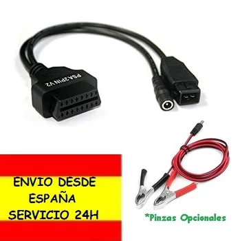 

Cable Adapter Citro-en and Peu-geot PS-A 2 pin ODB to OBD2 16 pin Diagnosis Connector car