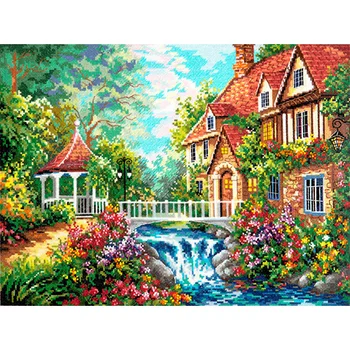 

47-04 set for embroidery 'wonderful needles 'in the French side' 41*31 cm