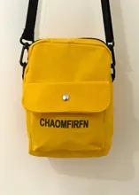 Bolso de hombro para estudiantes, Cartera de lona pequeña y versátil de estilo coreano INS, bolso de hombro para estudiantes, con solapa