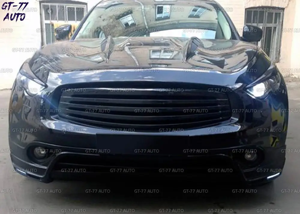 Решетка радиатора с сеткой для Infiniti FX 08 2008-2011 защитный литье внешний материал ABS пластик Стайлинг тюнинг