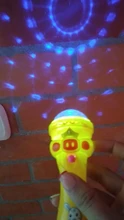 Luz LED intermitente con forma de antorcha para niños y bebés, juguete para regalo, juguetes luminosos creativos, puntas de pulgares brillantes