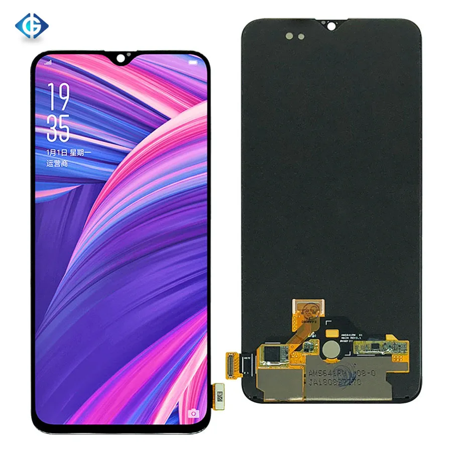 black ori R17 pro 6," для OPPO R17 Pro ЖК-экран сенсорный экран дигитайзер полная сборка для OPPO RX17 Pro экран дисплей Замена Ремонт Запчасти - Цвет: black ori R17 pro