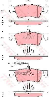 Gdb1671_=Fvr1647=13.0460-7247.2!Колодки Дисковые З Vw T5 03, Pe
