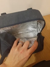 Uds fresco refrigerado bolsas de Nylon impermeable portátil cremallera térmica Oxford bolsos para la comida para mujer conveniente bolsa de caja de almuerzo bolsas de comida