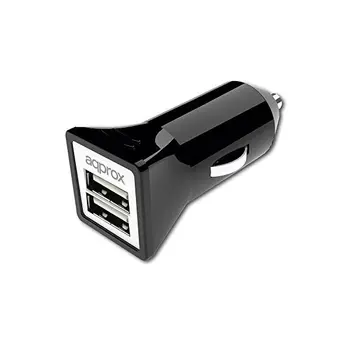 

USB Car Charger approx! AP-APPUSBCAR31B 3.1 A 2 USB ports