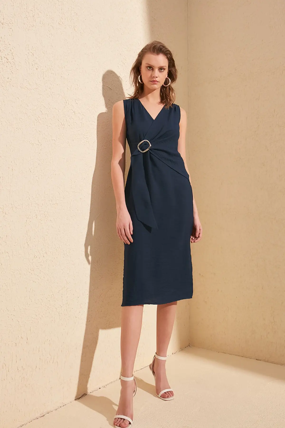 

Trendyol Buckle Detail Dress TWOSS20EL1346