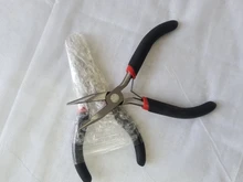 Alicates de metal para extensiones de cabello, accesorios para el cabello, herramientas