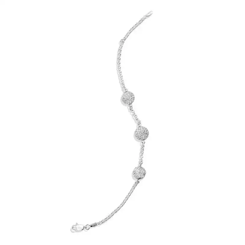 KUTAYDAN 925 пробы Серебряный женский браслет