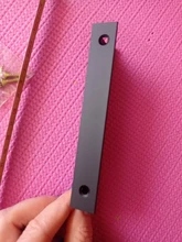 KAK-manijas de armario ocultos de aleación de Zinc, tiradores pomos de cajones para cocina, Puerta del dormitorio, herrajes para muebles, color negro y plateado