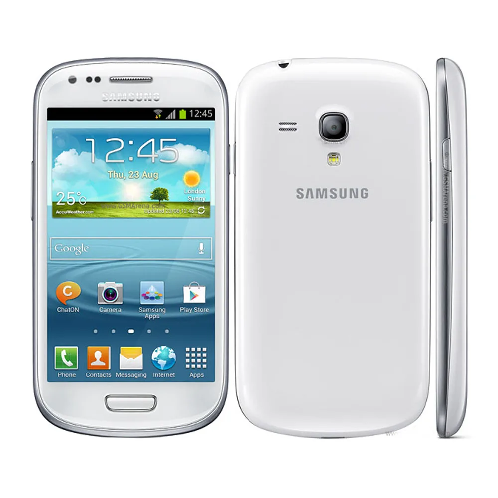 Разблокированный сотовый телефон Samsung I8190 Galaxy SIII mini 4 0 дюйма 1 ГБ ОЗУ + 8 Гб ПЗУ 5 МП