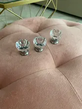 12pcs Clear Acrylic 30mm Diamond Shape Knob Cupboard Drawer Pull Handle Knobs Brand New