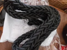 Double-Row Dog-Collar Dogs Army-Green Super-Strong Adjustable Nylon for Medium Large