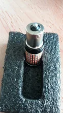 KAFOLE No Hyper Flash BA15S P21W BAU15S PY21W delantero trasero señal bombilla Canbus Error gratuito Led amarillo ámbar 3014 Chipset 144SMD
