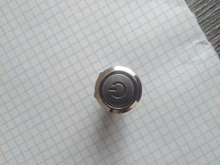 Switch Ring-Lamp-Power Symbol-Button Led-Light Metal 16mm Waterproof Self-Lock NO 1NO1NC